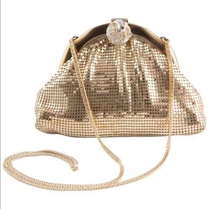 Gold Mesh Whiting & Davis Evening Clutch